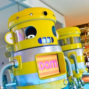 Zoom - our very friendly robot!